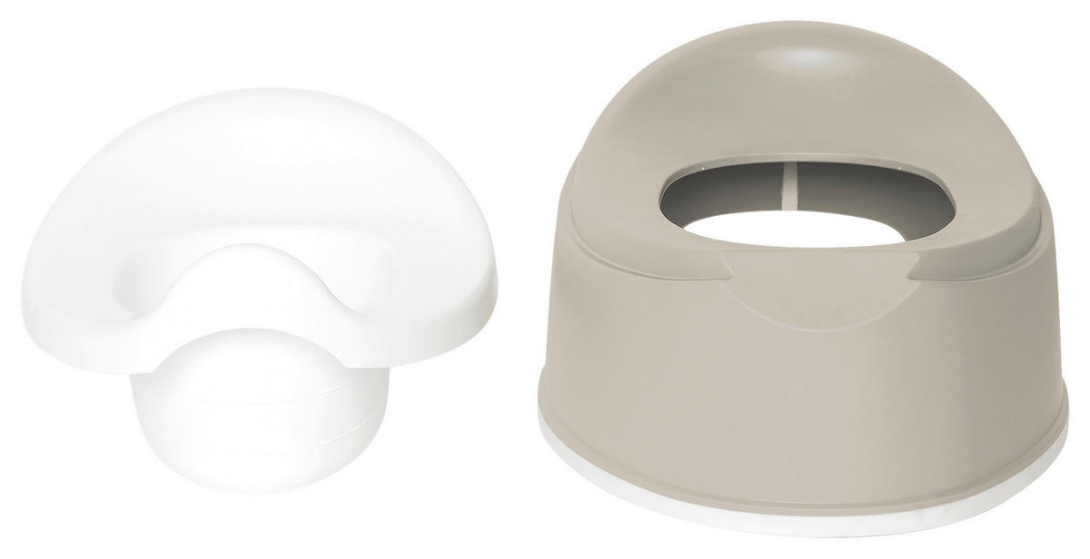 TÖPFCHEN GROW  - Taupe, Basics, Kunststoff (32,5/25,5/17cm) - Bebe Jou