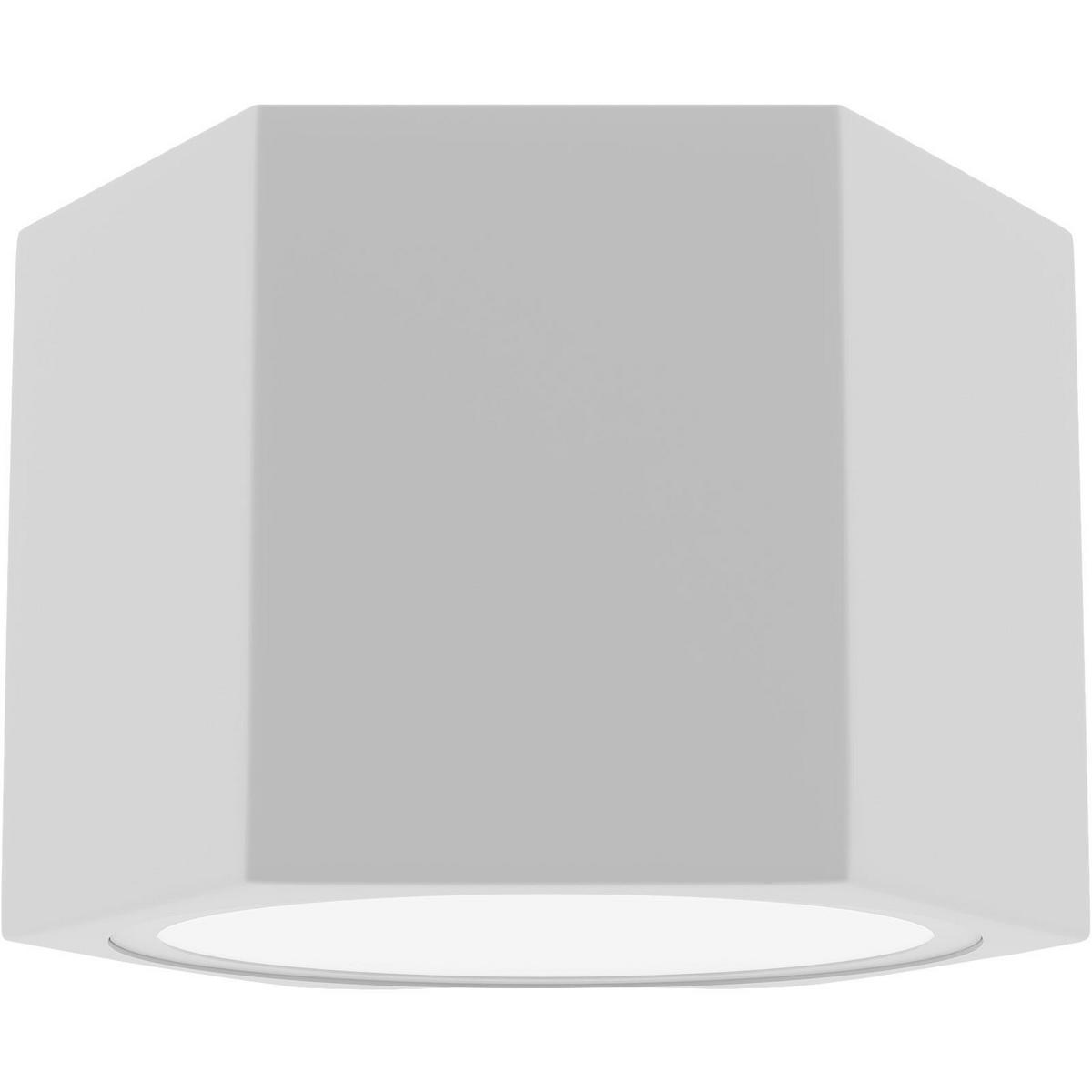 STROPNÍ BODOVÉ SVÍTIDLO, 12/8 cm  - bílá, Basics, dřevo (12/8cm)