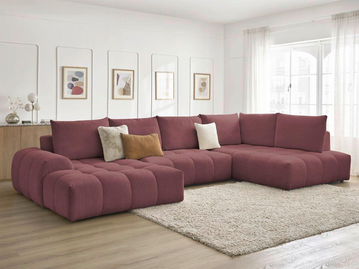 XXXLutz Wohnlandschaft Everest Rot 423x212 cm