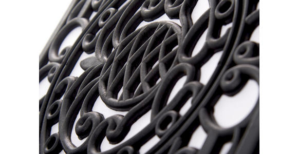 FUßMATTE 45/75 cm - Schwarz, Basics, Kunststoff (45/75cm) - Esposa