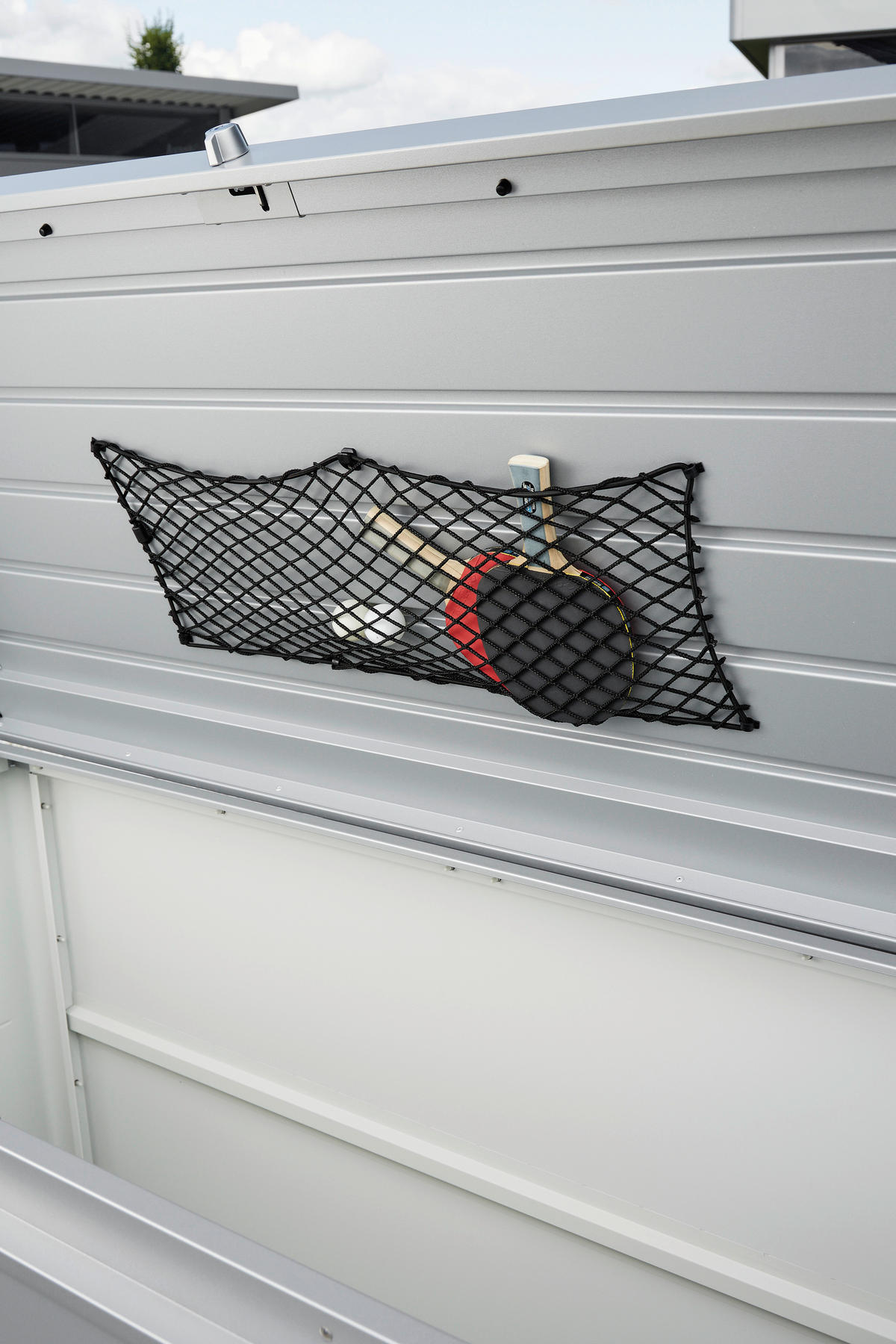 KISSENBOX - Dunkelgrau, Basics, Metall (160/83/79cm) - Biohort