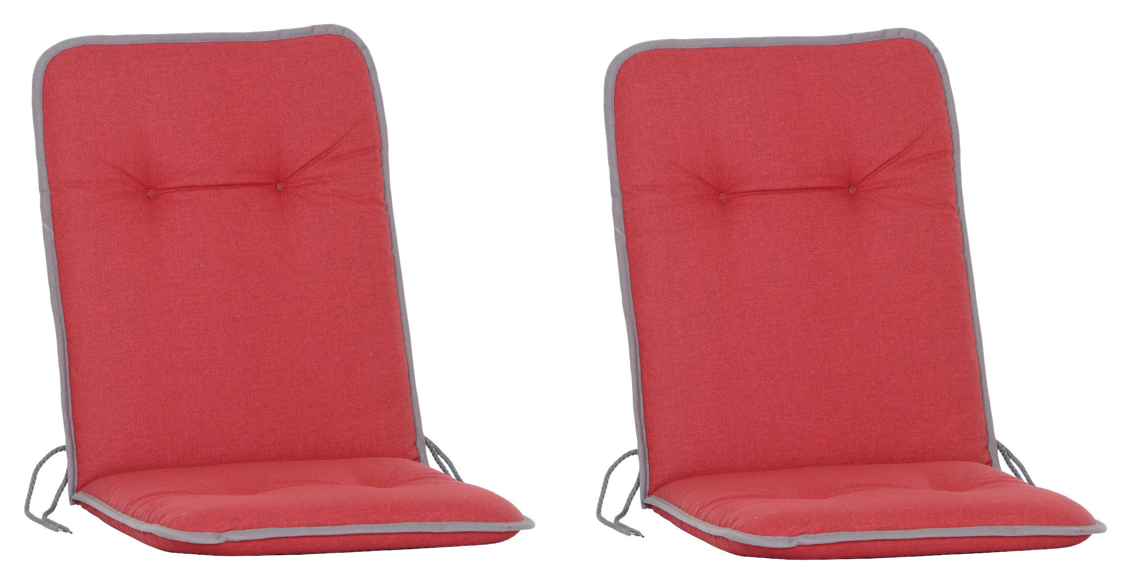 Gartenstuhlauflage 2er-Set in Rot online kaufen | Sessel-Erhöhungen