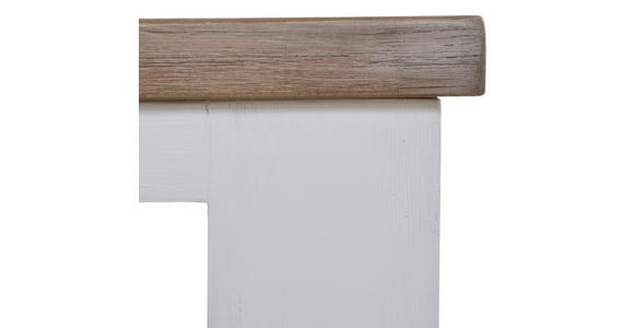ESSTISCH 180/90/78 cm Echtholz, Nachbildung  Holz, Holzwerkstoff rechteckig Weiß, Akaziefarben  - Weiß/Akaziefarben, Basics, Holz/Holzwerkstoff (180/90/78cm) - Carryhome