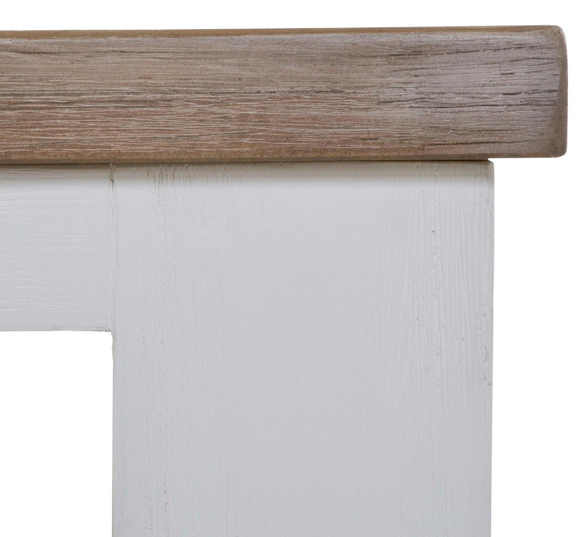 ESSTISCH      - Weiß/Akaziefarben, Basics, Holz/Holzwerkstoff (180/90/78cm) - Carryhome