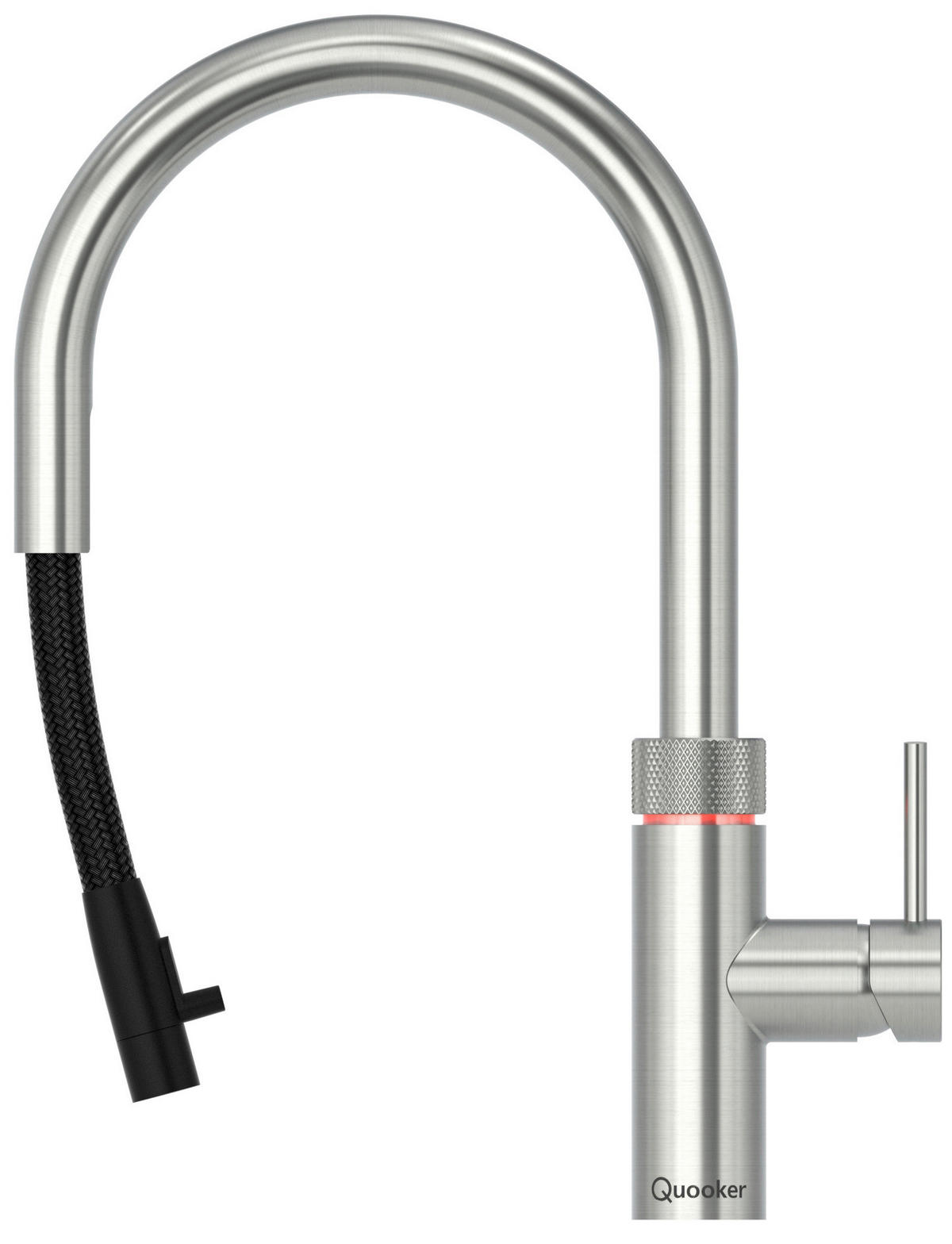KÜCHENARMATUR - Edelstahlfarben, Basics, Metall (24,3/41,1cm) - Quooker