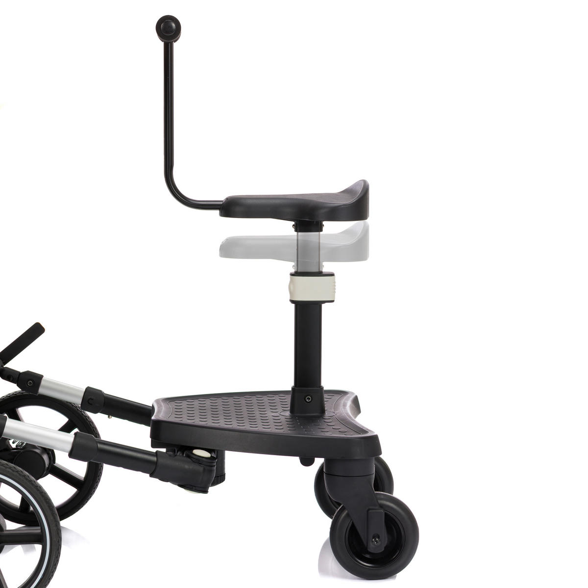 BUGGY BOARD FlexiRide  - Schwarz, Basics, Kunststoff/Metall (37/68cm) - Fillikid