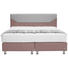 BOXSPRINGBETT 160/200 cm in Rosa, Weiß, Altrosa - Alufarben/Altrosa, KONVENTIONELL, Kunststoff/Textil (160/200cm) - Bentley BOXSPRINGBETT 160/200 cm in Rosa, Weiß, Altrosa - Alufarben/Altrosa, KONVENTIONELL, Kunststoff/Textil (160/200cm) - Bentley