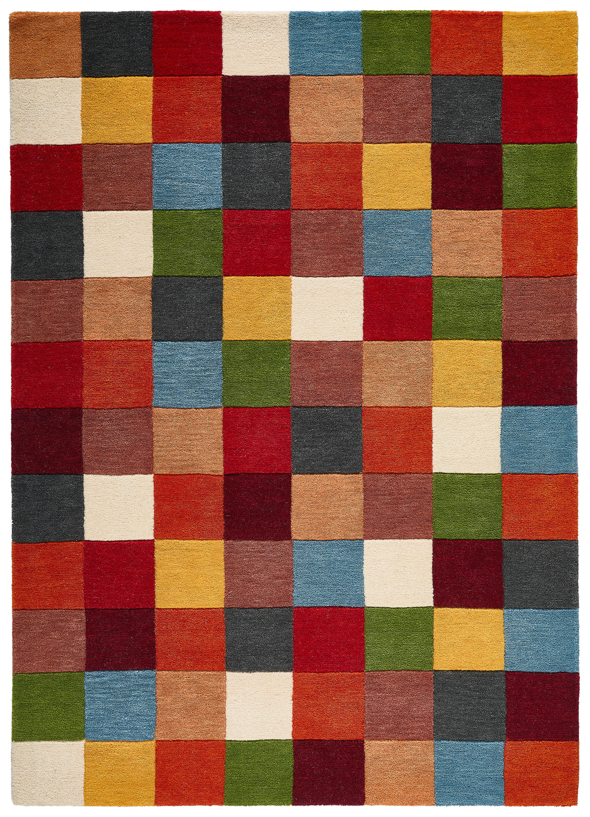 Linea Natura Wollteppich Mehrfarbig 120x170 cm