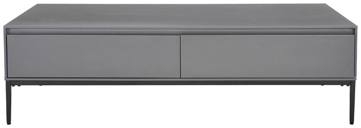 LOWBOARD  in 140/40/70 cm  - Schwarz, Lifestyle, Holzwerkstoff/Metall (140/40/70cm) - MID.YOU