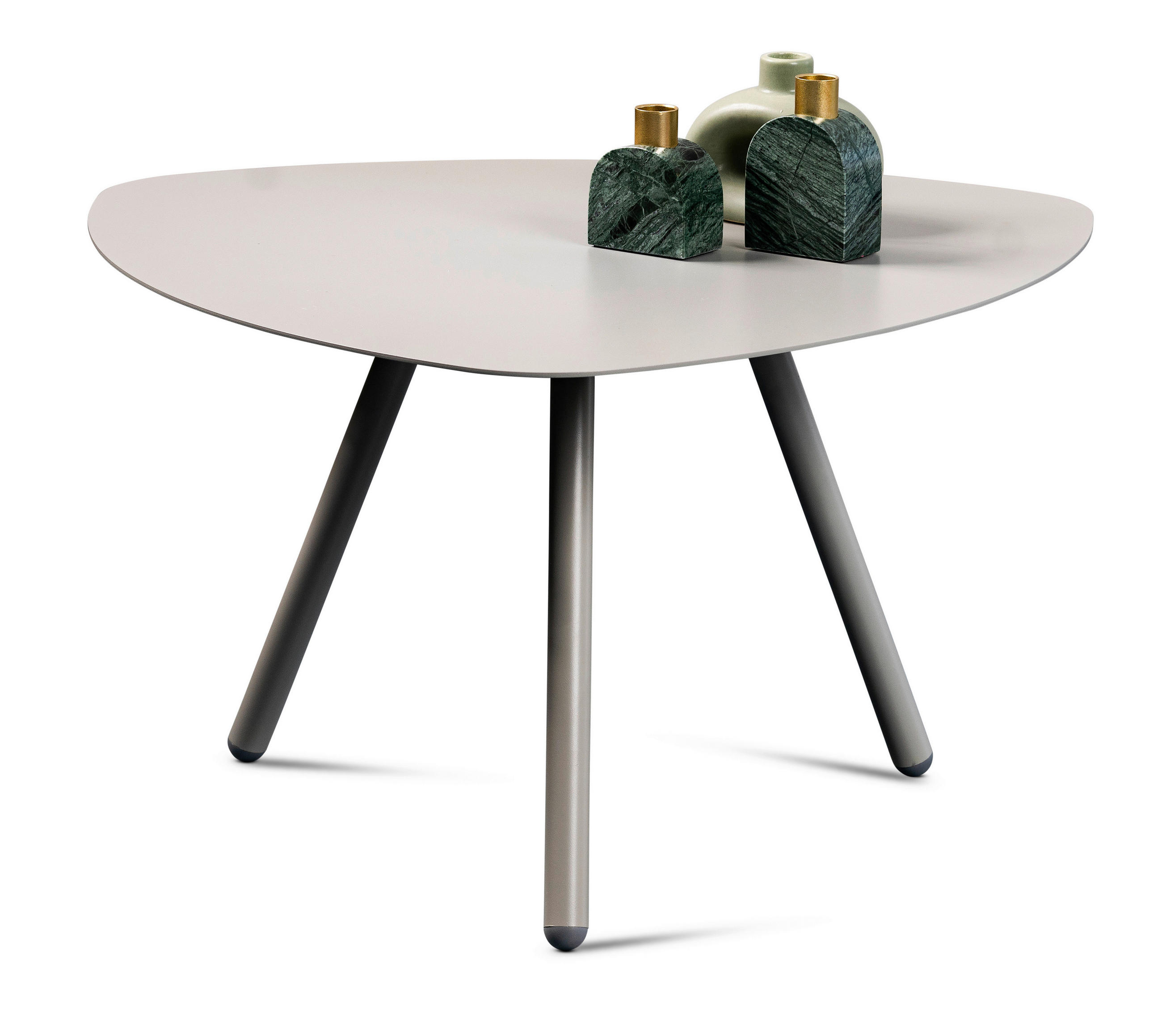 BEISTELLTISCH 60/60/35 cm Grau  - Anthrazit/Grau, Design, Metall (60/60/35cm) - Xora