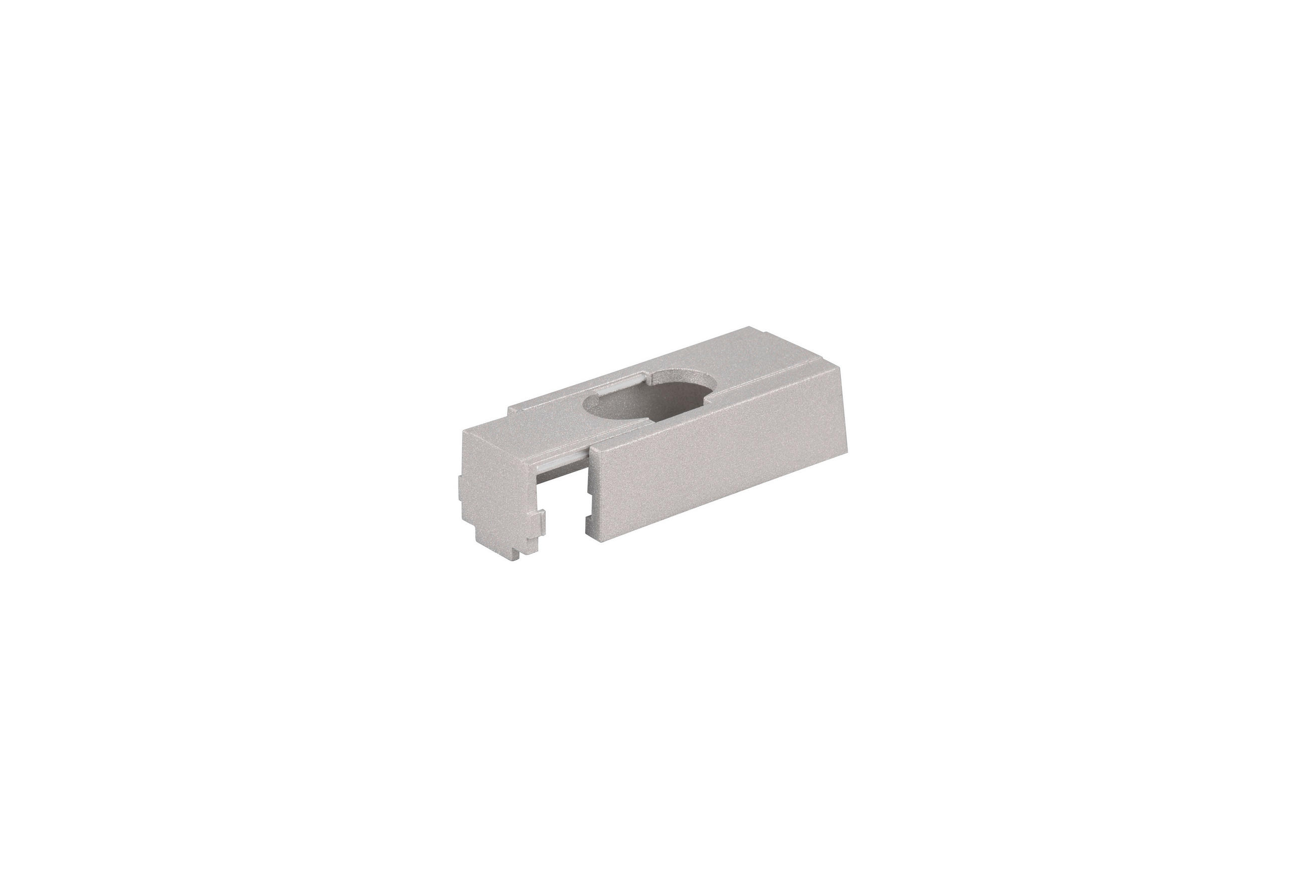 SCHIENENSYSTEM-ABDECKSCHIENE - Titanfarben, Basics, Kunststoff (6,2/1,8/3cm) - Trio Leuchten