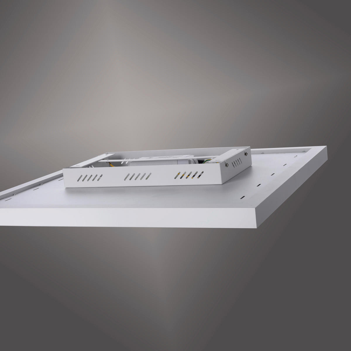 LED-DECKENLEUCHTE 60/60/6,8 cm   - Weiß, KONVENTIONELL, Kunststoff/Metall (60/60/6,8cm)