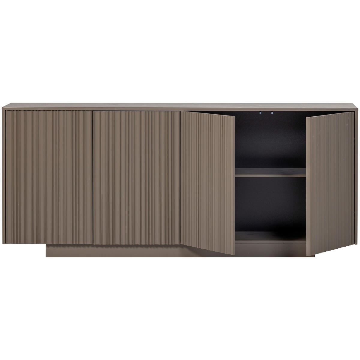 SIDEBOARD Nova  in 200/85/40 cm  - Braun, Design, Holz (200/85/40cm) - Livetastic