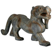 DEKOLÖWE - Bronzefarben/Grau, Basics, Kunststoff (57/27,5/14cm)