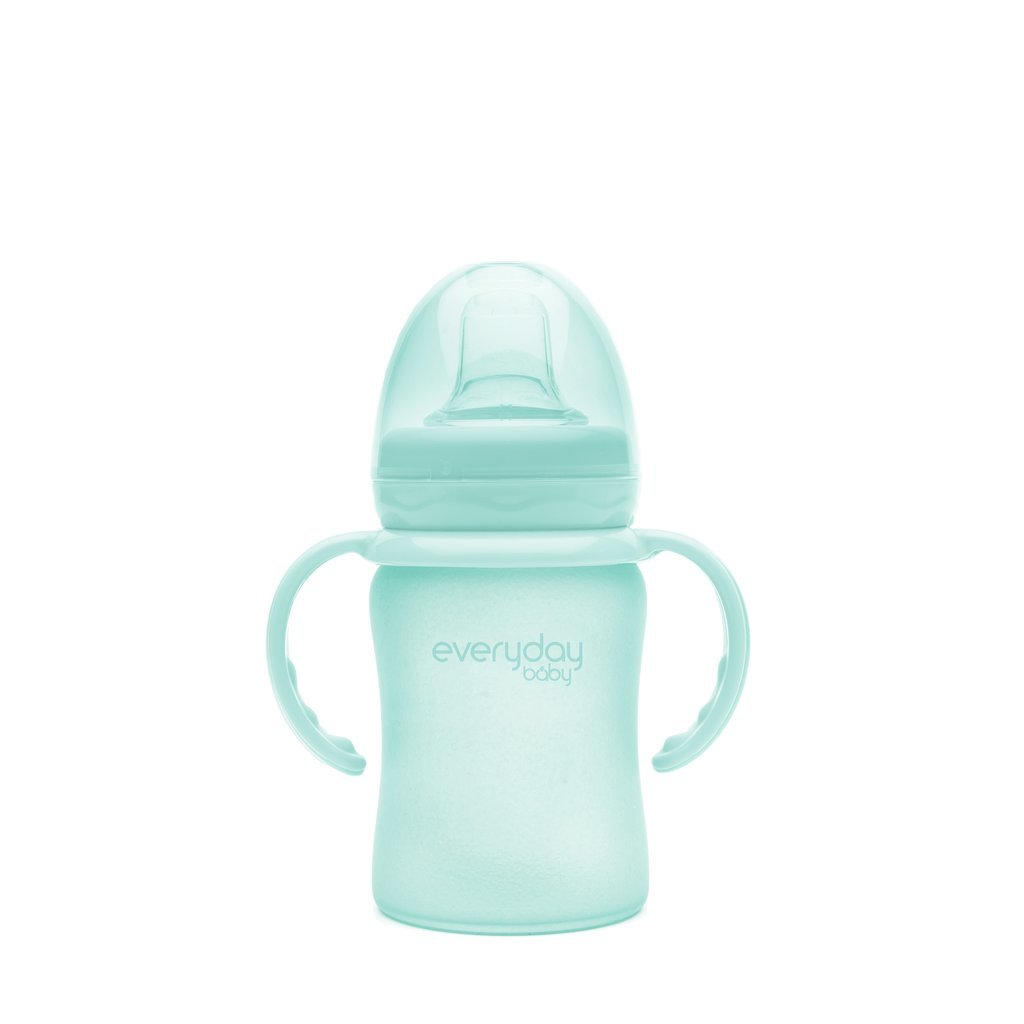 DJEČJA ČAŠA   150 ml    - zelena, Basics, staklo (10/18,5/7cm) - Everyday Baby