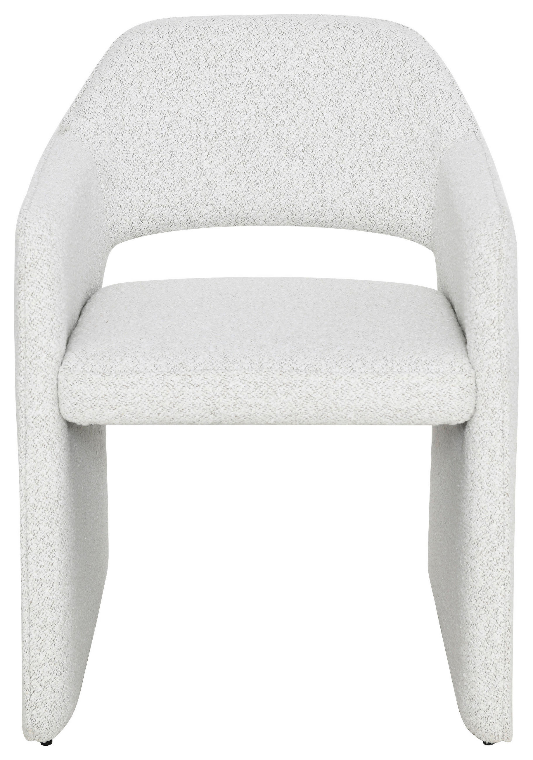 ARMLEHNSTUHL  in Eisen Bouclé  - Beige, Basics, Holz/Textil (60/81/61cm) - Livetastic