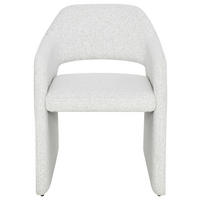 ARMLEHNSTUHL  in Eisen Bouclé  - Beige, Basics, Holz/Textil (60/81/61cm) - Livetastic