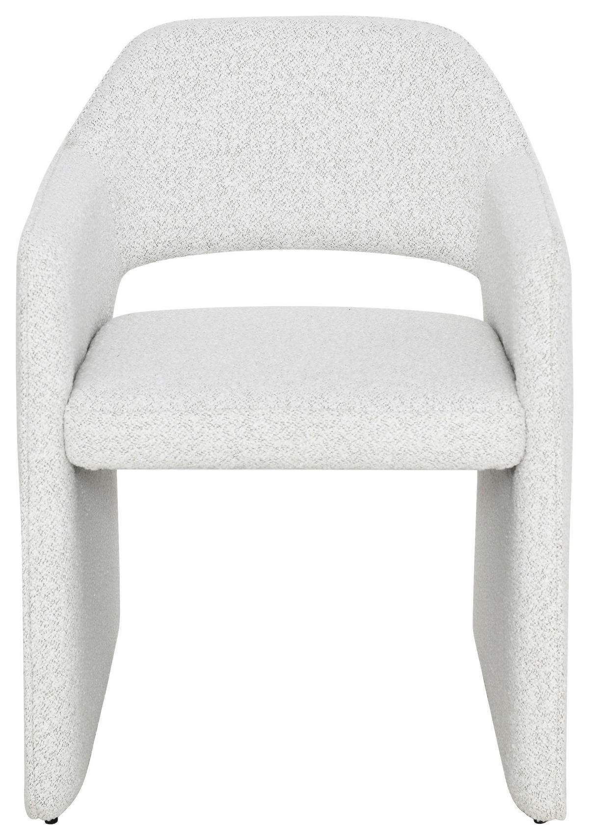 ARMLEHNSTUHL  in Eisen Bouclé  - Beige, Basics, Holz/Textil (60/81/61cm) - Livetastic