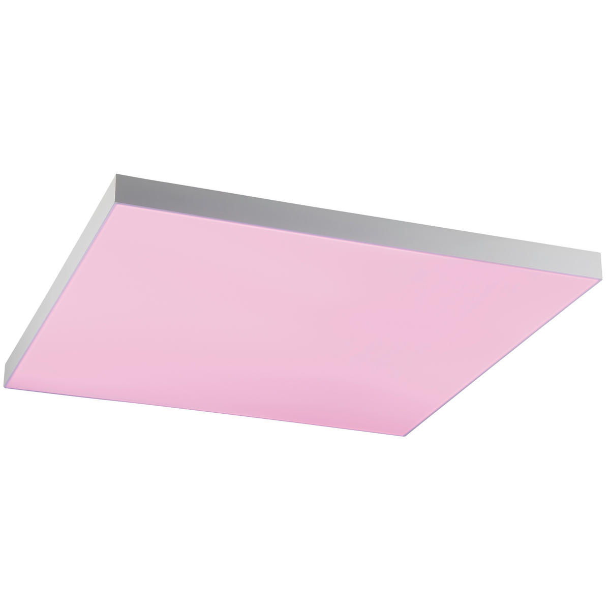 LED-DECKENLEUCHTE 60/60/5 cm    - Weiß, Design, Kunststoff/Metall (60/60/5cm)