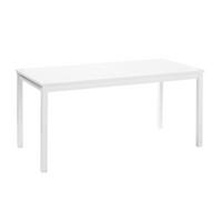 GARTENTISCH 130/70/75 cm Holz rechteckig  - Weiß, Basics, Holz (130/70/75cm) - Amatio Basic