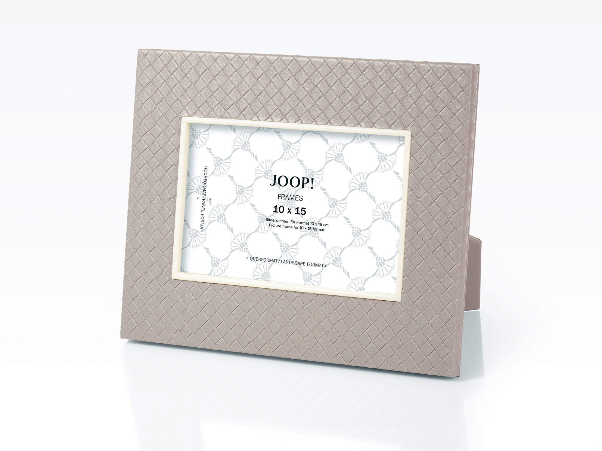 BILDERRAHMEN - Grau, Design, Kunststoff (17/22/1,5cm) - Joop!