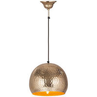 HÄNGELEUCHTE 21/27/27 cm    - Goldfarben, Basics, Metall (21/27/27cm) - Kayoom