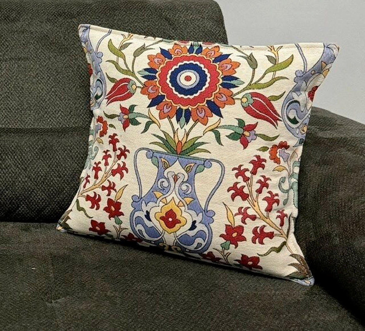 KANAPÉPÁRNA 45/45 cm  - többszínű, Basics, textil (45/45cm)