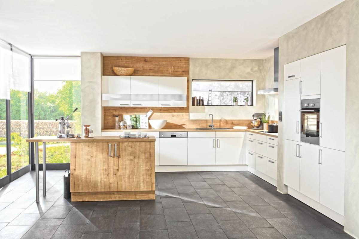 EINBAUKÜCHE   - Design, Holz - Novel