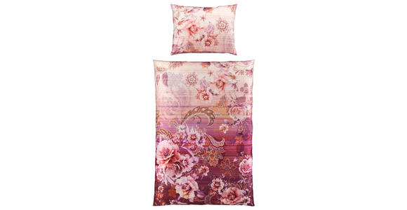 WENDEBETTWÄSCHE 140/200 cm  - Rosa, Design, Textil (140/200cm) - Esposa