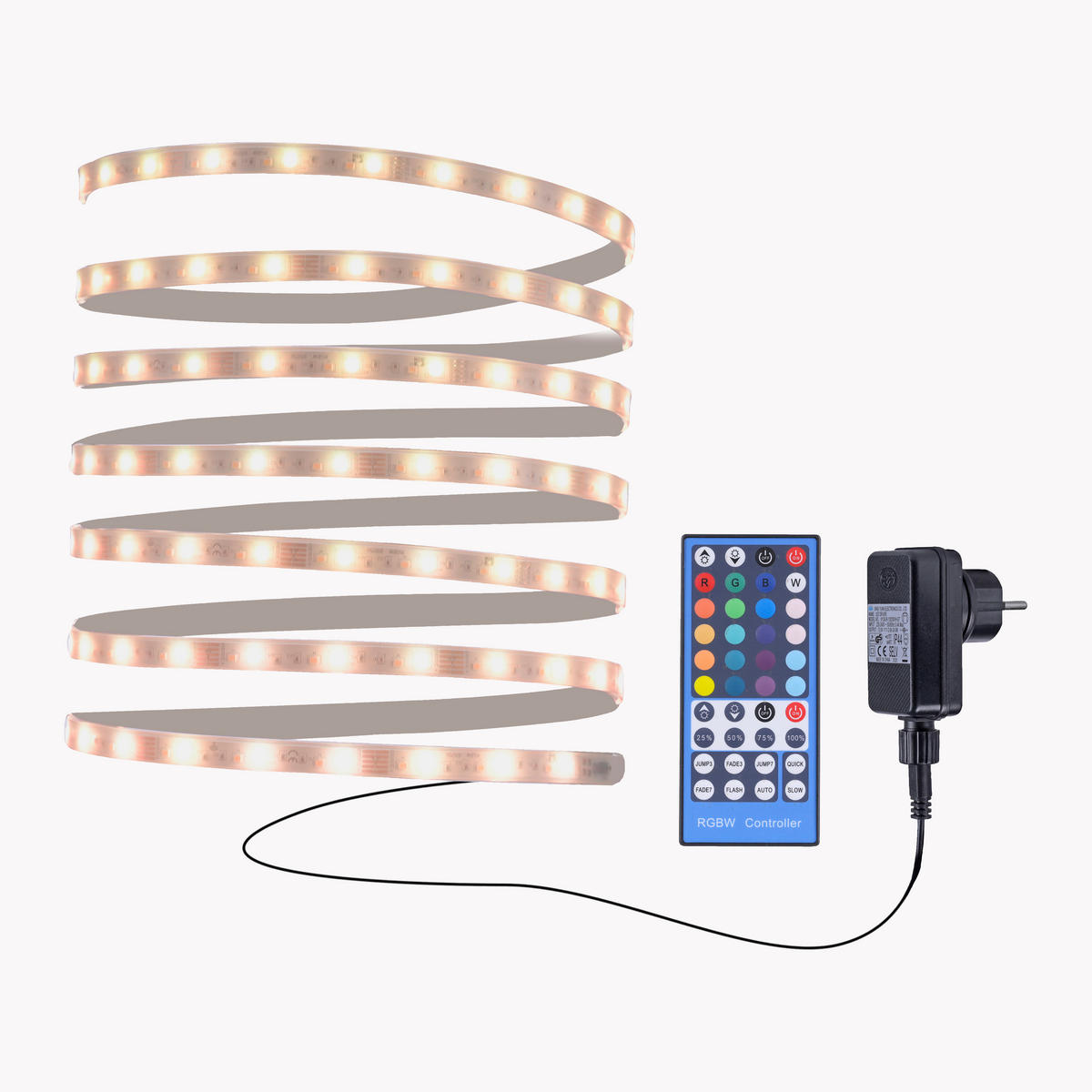 LED-TRAK   //3000 K// - večbarvno, Design, kovina/umetna masa (500/1,3/0,5cm)