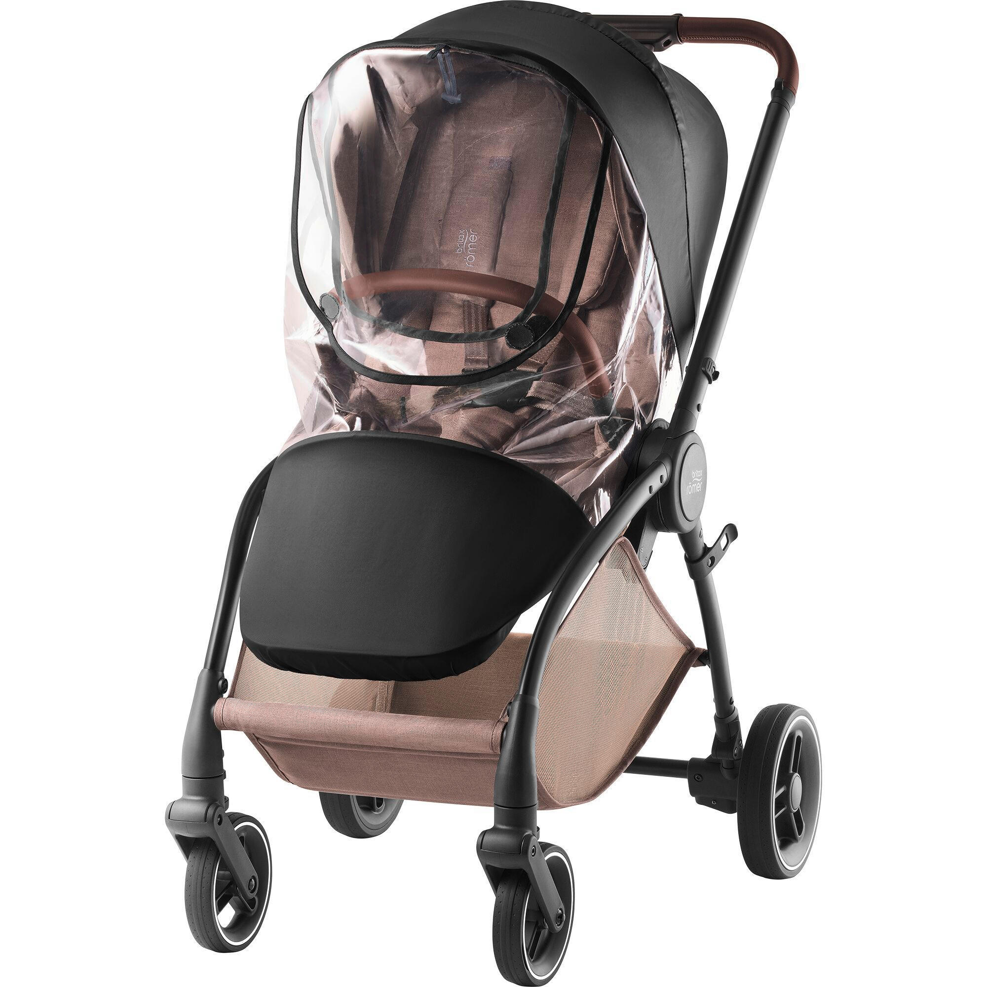 REGENVERDECK Rio  - Transparent/Schwarz, Basics, Textil (30/0,9/21cm) - Britax Römer