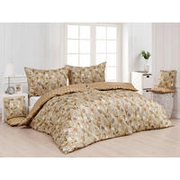 POSTEĽNÁ BIELIZEŇ, renforcé, hnedá, cappuccino, 140/200 cm - hnedá/cappuccino, Design, textil (140/200cm) - Matejovsky