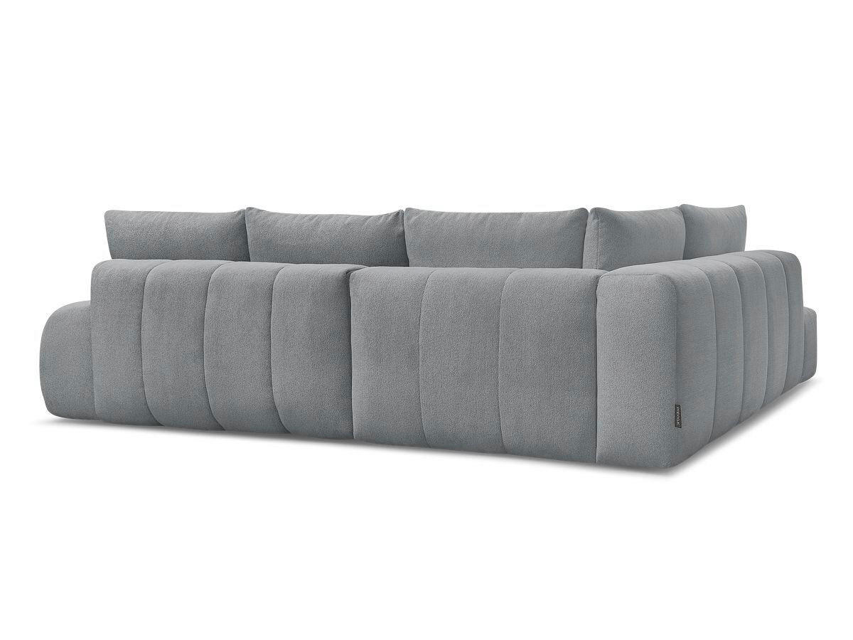 ECKSCHLAFSOFA EVEREST  mit Rücken echt, Armteil links, Armteil rechts Flachgewebe Dunkelgrau  - Dunkelgrau/Schwarz, MODERN, Kunststoff/Textil (320/212cm)