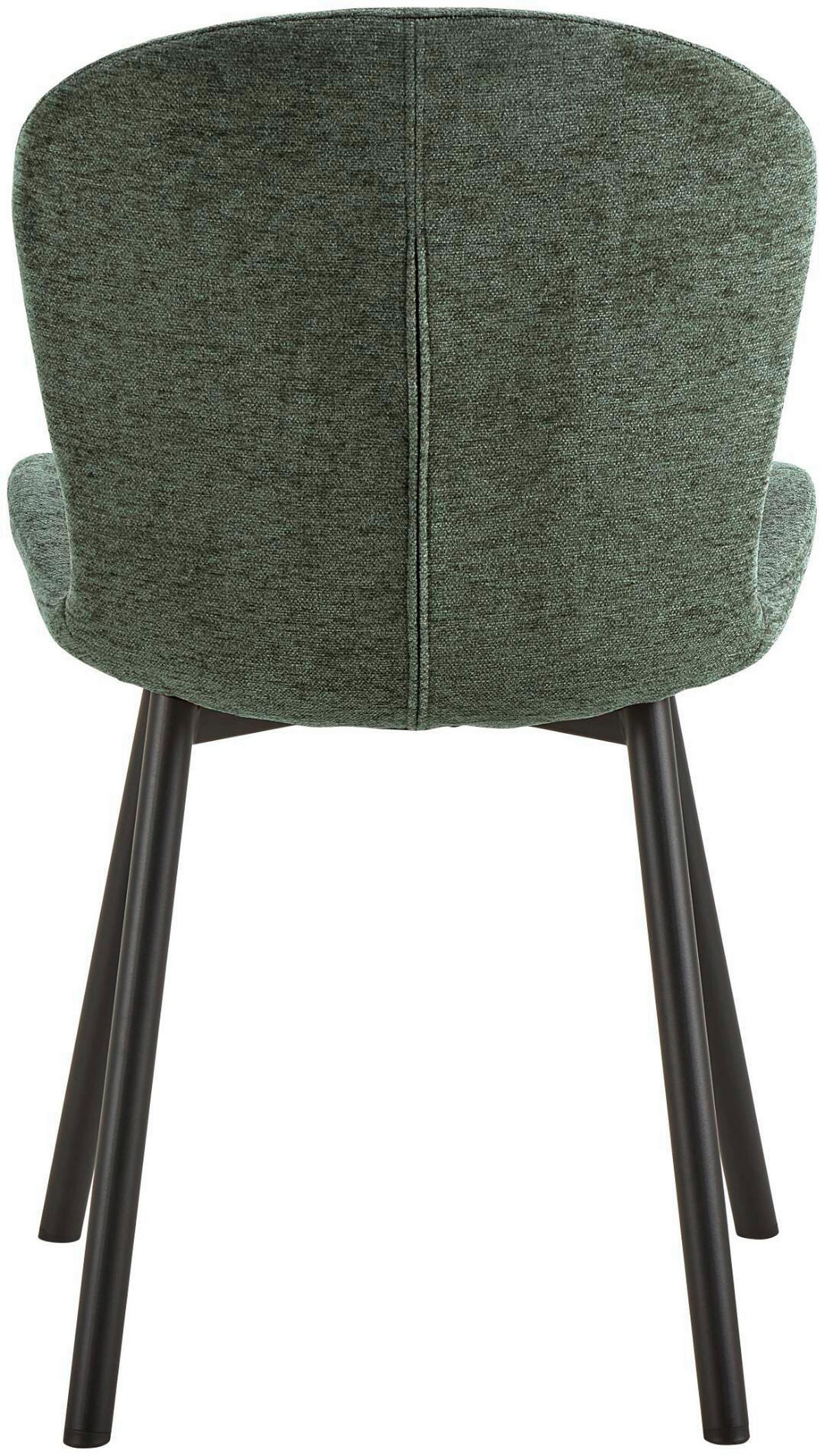 STOL 2 styck  flatväv  grön, svart  - grön/svart, Trend, metall/textil (50/86/58cm) - Best Price
