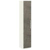 AKTENSCHRANK Weiß, Akaziefarben  - Weiß/Akaziefarben, KONVENTIONELL, Holzwerkstoff (40/220,5/41,9cm) - Moderano