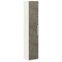 AKTENSCHRANK Weiß, Akaziefarben  - Weiß/Akaziefarben, KONVENTIONELL, Holzwerkstoff (40/220,5/41,9cm) - Moderano