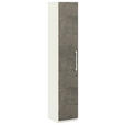 AKTENSCHRANK Weiß, Akaziefarben  - Weiß/Akaziefarben, KONVENTIONELL, Holzwerkstoff (40/220,5/41,9cm) - Moderano