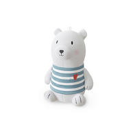 KUSCHELTIER  - Blau/Weiß, Basics, Textil (14/22/13,5cm)