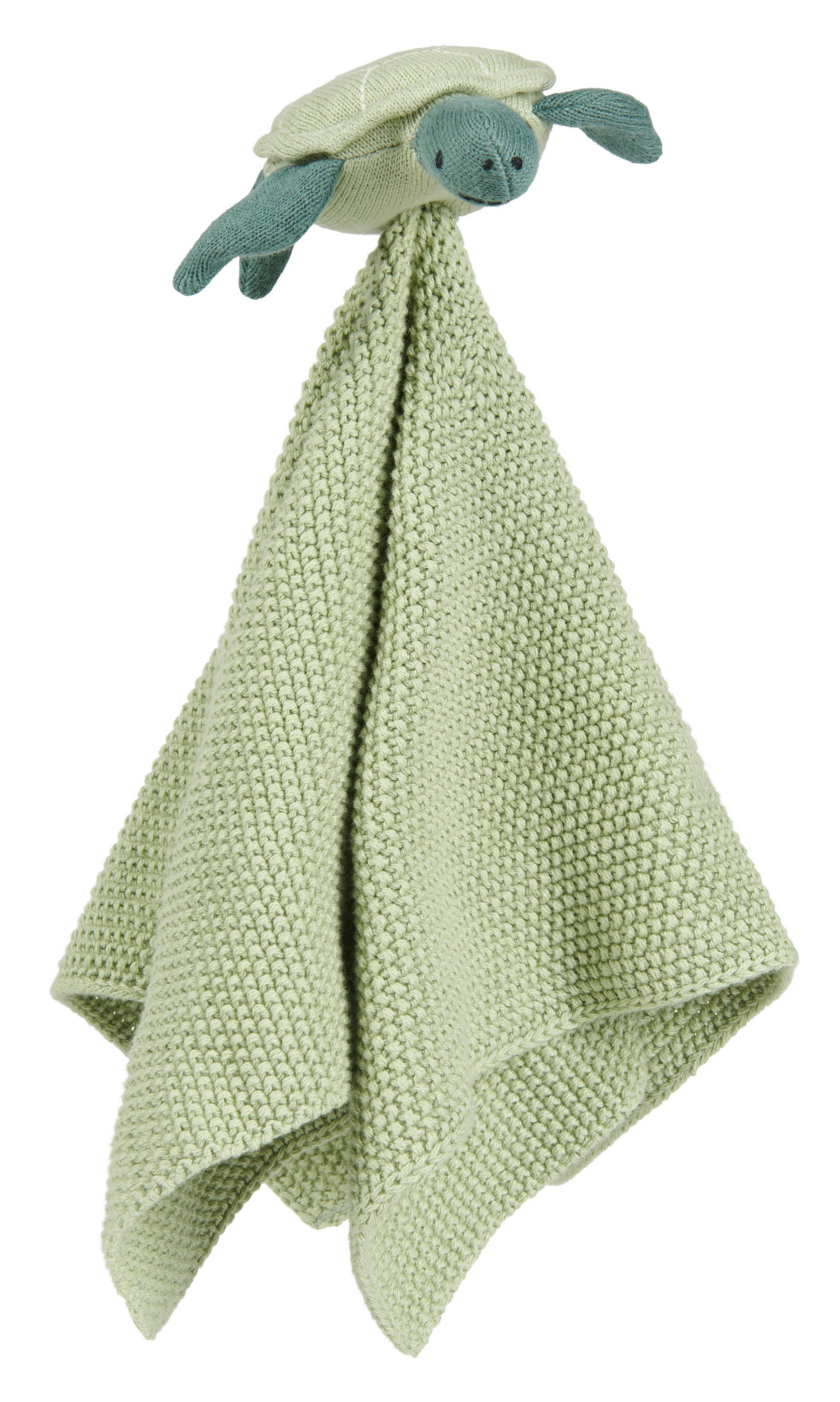 SCHMUSETUCH - Dunkelgrün/Hellgrün, Trend, Textil (35/35cm) - Avelia