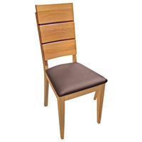 STOL, les naravne barve, barve bukve  - barve bukve/naravne barve, Design, les (42/95/52cm) - Linea Natura