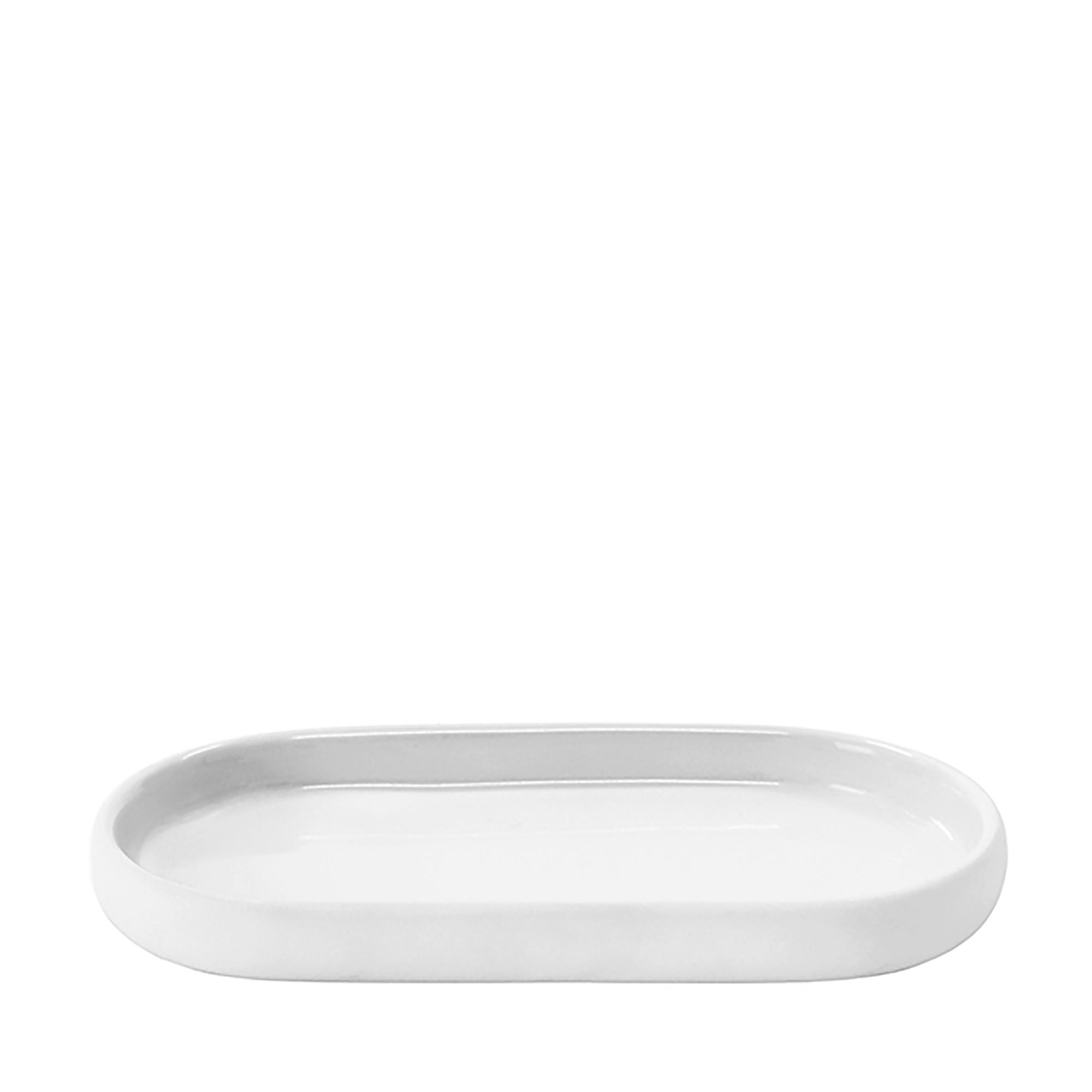 ABLAGE Keramik Weiß  - Weiß, Design, Keramik (10/2,5/19cm) - Blomus