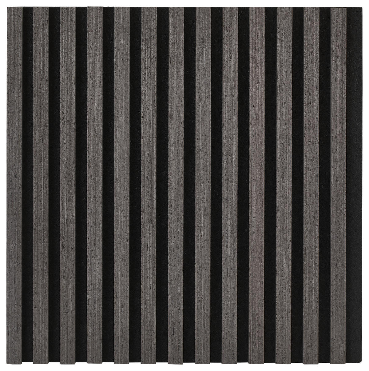 WANDPANEEL Schwarz  - Schwarz, Design, Holzwerkstoff/Kunststoff (41/41/2,1cm) - Livetastic