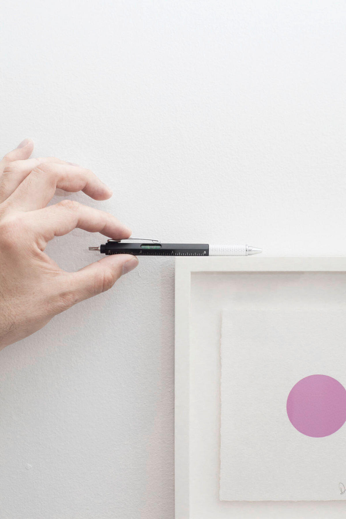 GUĽÔČKOVÉ PERO - čierna/strieborná, Konventionell, kov/plast (14,6/4,1/3,6cm) - Kikkerland