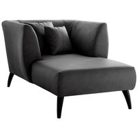XXL-SESSEL in Lederlook Schwarz  - Schwarz, Modern, Holz/Textil (108/84/155cm) - Livetastic