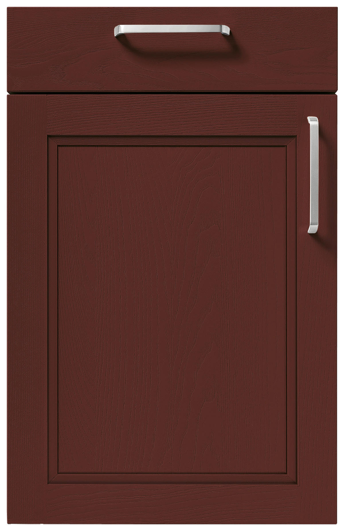 EINBAUKÜCHE FRIDA SATIN  - Salbeigrün, Basics, Holzwerkstoff - Novel