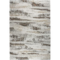 WEBTEPPICH  Wohnzimmer 120/170 cm Linea Braun, Creme, Beige  - Beige/Creme, Basics, Kunststoff/Textil (120/170cm) - Novel