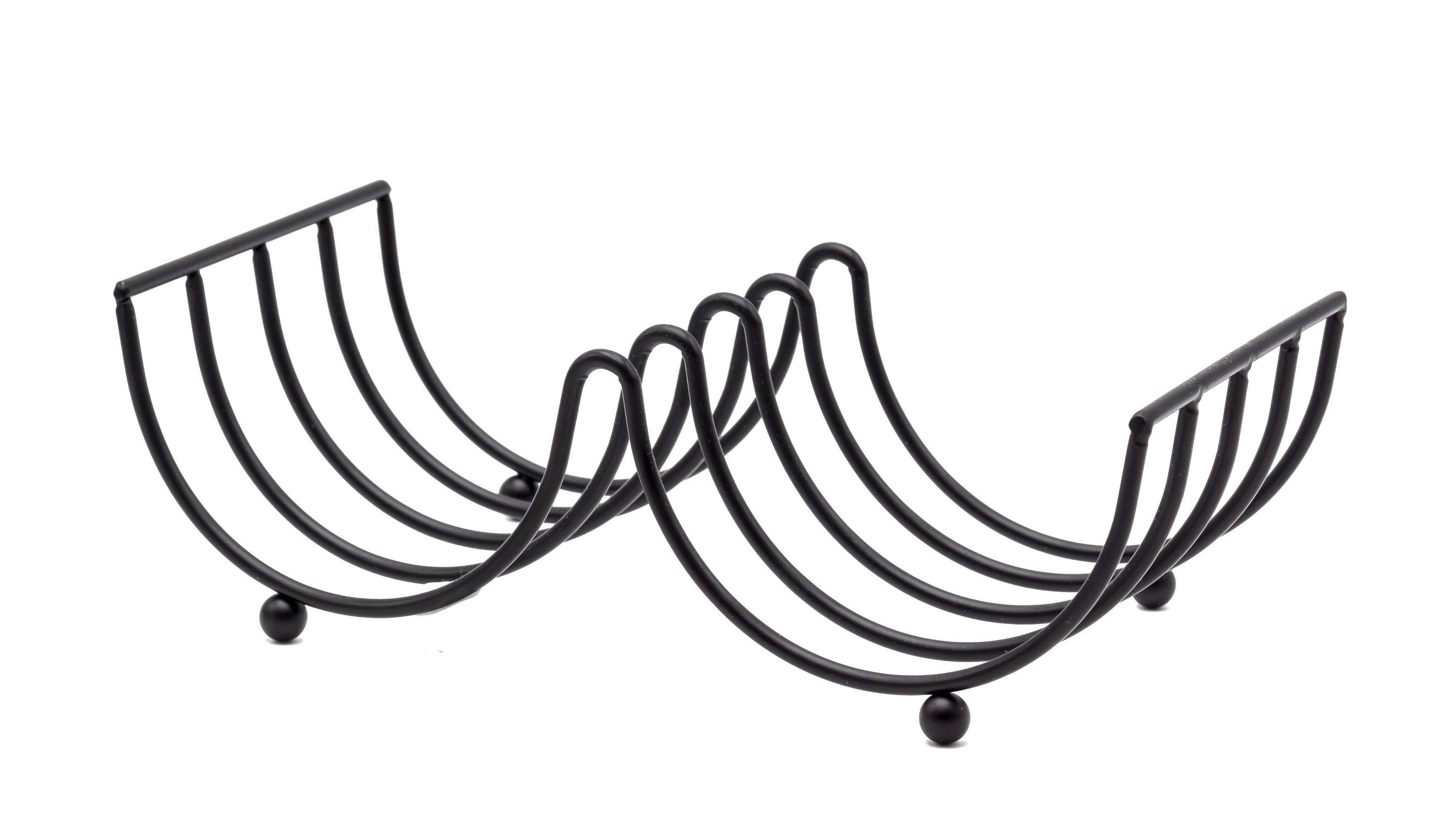 TOILETTENPAPIERHALTER - Schwarz, Basics, Metall (11,9/6,6/23cm)