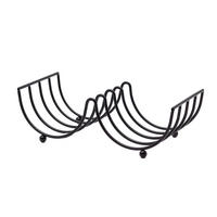 TOILETTENPAPIERHALTER - Schwarz, Basics, Metall (11,9/6,6/23cm)