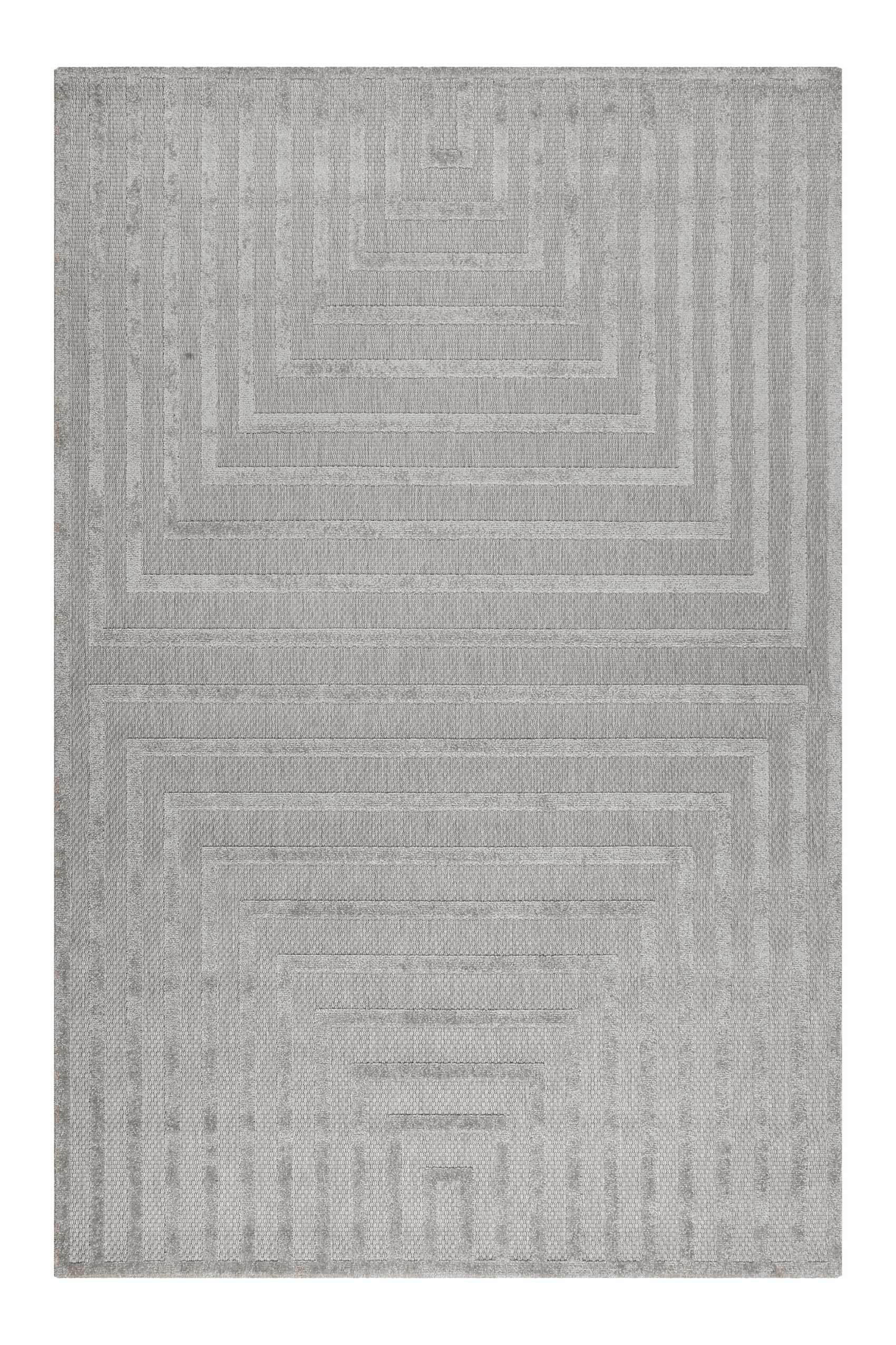OUTDOORTEPPICH 80/150 cm Carolina Silberfarben  - Silberfarben, Design, Textil (80/150cm) - Esprit