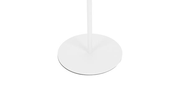 AKKU-STEHLEUCHTE 22/130 cm - Weiß, Design, Kunststoff/Metall (22/130cm) - Novel
